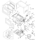 MICROWAVE Diagram and Parts List for JE620WF001  General Electric Microwave