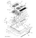 Part Location Diagram of 49-80018 GE MANUAL USE & CARE