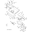 Part Location Diagram of 49-85032 GE MANUAL-USE & CARE