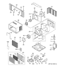 ROOM AIR CONDITIONER Diagram and Parts List for AGM12AAG1  General Electric Air Conditioner
