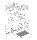 UNIT PARTS Diagram and Parts List for GTT16BBMFRWW  General Electric Refrigerator