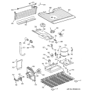 UNIT PARTS Diagram and Parts List for GTS17BCMBLCC  General Electric Refrigerator
