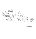 ICE MAKER WR30X100001 Diagram and Parts List for TNX22BRCALWW  General Electric Refrigerator