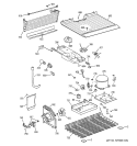 UNIT PARTS Diagram and Parts List for RTT16EBMBRCC  General Electric Refrigerator
