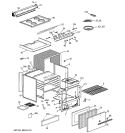 RANGE PARTS Diagram and Parts List for RA520W3  Hotpoint Range