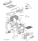 Part Location Diagram of WB56X7048 GE DRWR PNL White