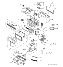 MICROWAVE Diagram and Parts List for JVM1630BB007  General Electric Microwave