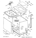 Part Location Diagram of WH41X10020 GE Drain Hose Adapter