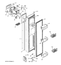 FREEZER DOOR Diagram and Parts List for PSP29SHMFCBS  General Electric Refrigerator