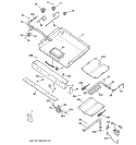 GAS & BURNER PARTS Diagram and Parts List for JGB910SEC3SS  General Electric Range