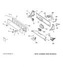 Part Location Diagram of WH12X10201 GE TIMER Assembly WASHER