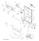 Part Location Diagram of WD02X10004 GE SCREW ARM Assembly