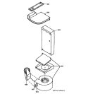 Part Location Diagram of WB02X8525 GE USE GEH WB2X8525