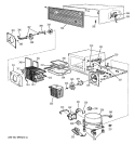 UNIT PARTS Diagram and Parts List for ZIS42CMC  General Electric Refrigerator