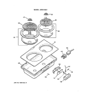 COOKTOP Diagram and Parts List for JXDC41001  General Electric Cooktop