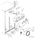 FRESH FOOD SECTION Diagram and Parts List for PSG22MIPAFWW  General Electric Refrigerator