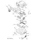 CUSTOM COOL Diagram and Parts List for PCG23SHMHFBS  General Electric Refrigerator