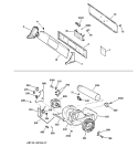 Part Location Diagram of WD21X10106 GE HARNESS
