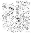 MICROWAVE Diagram and Parts List for JVM1190WD001  General Electric Microwave