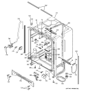 BODY PARTS Diagram and Parts List for PDW7800G00WW  General Electric Dishwasher