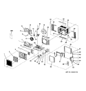 Part Location Diagram of 49-7452 GE USE & CARE MANUAL
