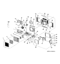 ROOM AIR CONDITIONER Diagram and Parts List for AKS05LBG1  General Electric Air Conditioner