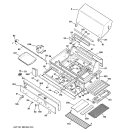 GAS GRILL PARTS Diagram and Parts List for ZGG36N31C2SS  General Electric Grill