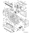 MICROWAVE Diagram and Parts List for ZMW2000W01  General Electric Microwave