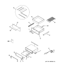 WARMER DRAWER Diagram and Parts List for JKD910SB3SS  General Electric Warming Drawer