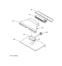 BLOWER Diagram and Parts List for ZET837DBSB  General Electric Wall Oven