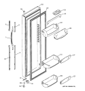 Part Location Diagram of WR22X10058 GE Butter Dish