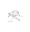 DOOR LOCK Diagram and Parts List for JSP57CF2CC  General Electric Range