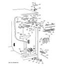 FRESH FOOD SECTION Diagram and Parts List for TPG21PRDABB  General Electric Refrigerator