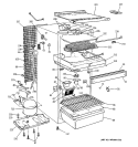Part Location Diagram of WR2M3566 GE BOTTOM FZ