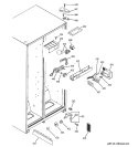 FRESH FOOD SECTION Diagram and Parts List for RSG20IBPAFWW  General Electric Refrigerator
