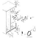 FRESH FOOD SECTION Diagram and Parts List for HSS22DDMCWH  Hotpoint Refrigerator