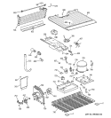 UNIT PARTS Diagram and Parts List for GTT18HBMBRCC  General Electric Refrigerator