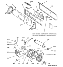 Part Location Diagram of WE5M9 GE HARNESS SENSORS