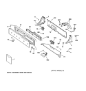 Part Location Diagram of WH42X10324 GE CONTROL PANEL Assembly
