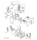 CHASSIS ASSEMBLY Diagram and Parts List for ACM15DAX1  General Electric Air Conditioner