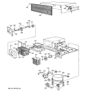 UNIT PARTS Diagram and Parts List for BISW42EKB  General Electric Refrigerator