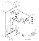 FRESH FOOD SECTION Diagram and Parts List for HST22IFMBWW  Hotpoint Refrigerator