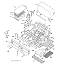 GAS GRILL PARTS Diagram and Parts List for ZGG36L20CSS  General Electric Grill