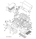 GAS GRILL PARTS Diagram and Parts List for ZGG48N30CSS  General Electric Grill