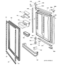 Part Location Diagram of WR12M935 GE HANDLE FF Stainless Steel