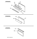 ACCESSORY BACKGUARD ASSEMBLY Diagram and Parts List for ZDP36L4RD2SS  General Electric Range