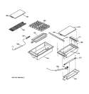 GRILL & GRIDDLE Diagram and Parts List for ZGU48L4GD2SS  General Electric Cooktop
