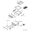 Part Location Diagram of WB02X10819 GE LAMP INDICATOR