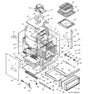 Part Location Diagram of WB07T10369 GE TRIM Front FRM LWR