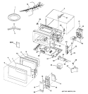Part Location Diagram of WB10X10020 GE LATCH - WHITE